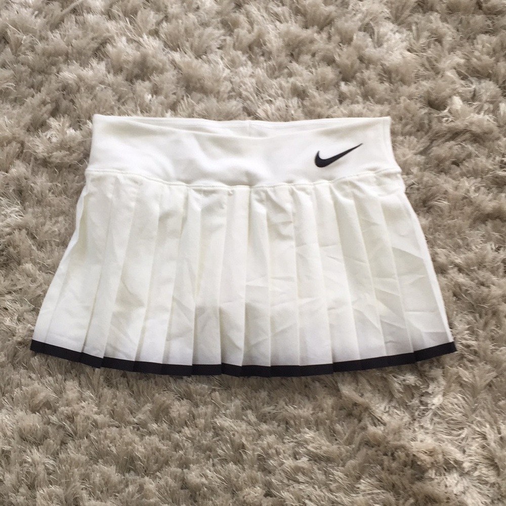 White Nike Tennis Skirt